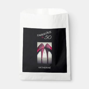 Bolsa De Papel Fabuloso 50 estilosos tacones altos 50 cumpleaños