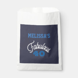Bolsa De Papel Fabuloso cumpleaños 40