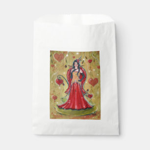 Bolsa De Papel Fairy Heart valentine hada por Renee