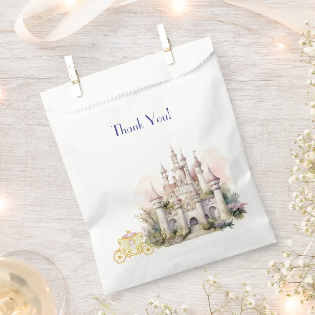 Bolsa De Papel Fairy Tale Castle (Cortado)