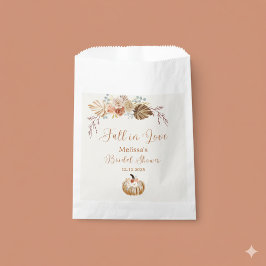 Bolsa De Papel Fall In Love Rustic Bridal Shower
