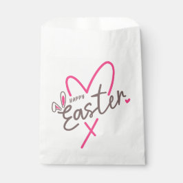 Bolsa De Papel Familia en juego Feliz Pascua