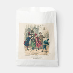 Bolsa De Papel Familia Infantil Vieja Victoriana