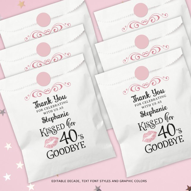 Bolsa De Papel Famoso cumpleaños gracias a su década adiós (Subido por el creador)