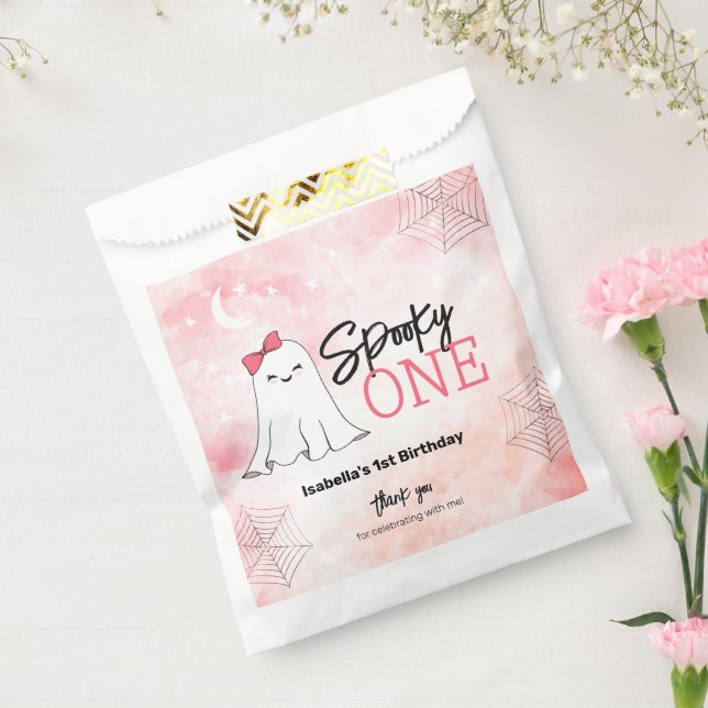 Bolsa De Papel Famoso primer cumpleaños de una mujer fantasma (Sellado)