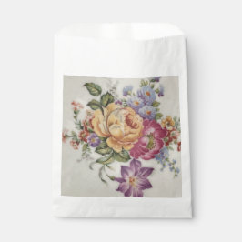 Bolsa De Papel Fantasía floral