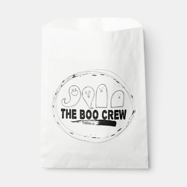 Bolsa De Papel Fantasma de Halloween (Anverso)