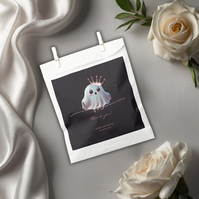 Bolsa De Papel Fantasma Halloween Baby Shower Little Boo (Subido por el creador)