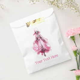 Bolsa De Papel Fantasma rosa