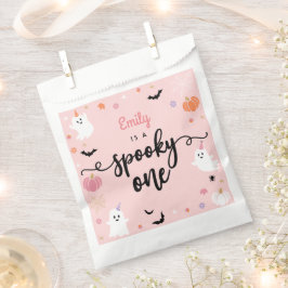 Bolsa De Papel Fantasma Un Halloween Tía Fantasma Primer cumpleañ