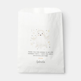 Bolsa De Papel Fantasmales Amigables Favor de Agradecimiento Spoo