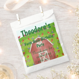 Bolsa De Papel Farm Barn Birthday Party