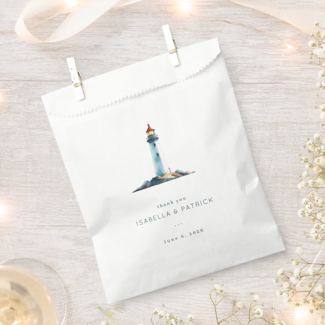 Bolsa De Papel Faro Gris Sereno (Cortado)