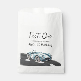 Bolsa De Papel Fast One Race Car First Birthday