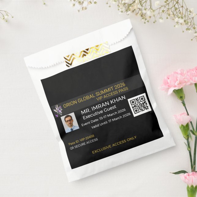 Bolsa De Papel Favor Bags Baby Shower | Birthday | Elegant (Sellado)