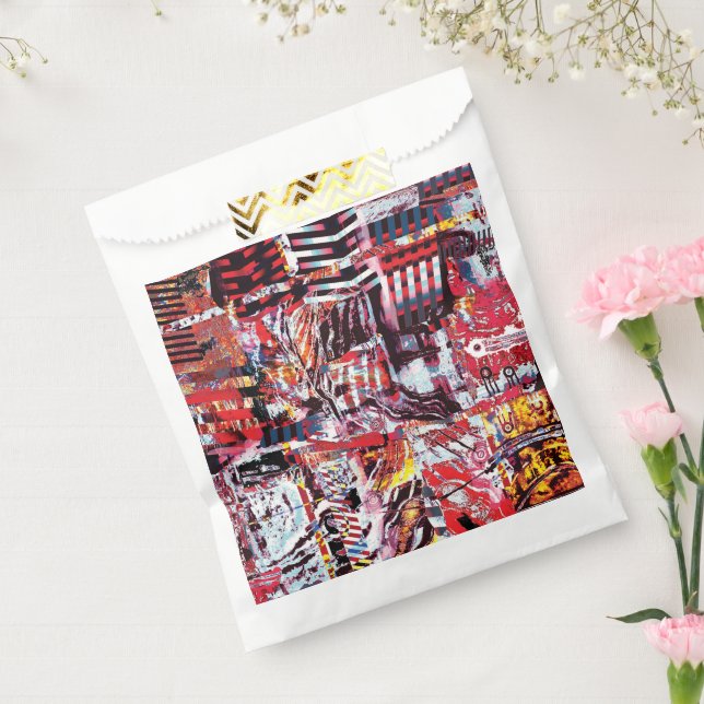 Bolsa De Papel Favor Bags – Fragmented Pulse (Sellado)