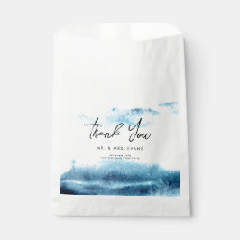 Bolsa De Papel Favor de las bolsas para un Boda moderno.