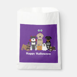 Bolsa De Papel Felices disfraces Mascotas de Halloween