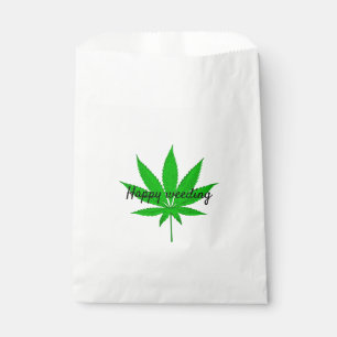 Bolsa De Papel Feliz Boda de Weeding Pun