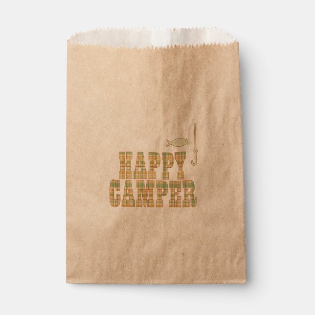 Bolsa De Papel Feliz Camper (Anverso)