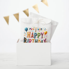 Bolsa De Papel Feliz cumpleaños