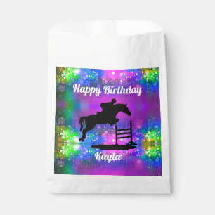 Bolsa De Papel Feliz cumpleaños a caballo cazador de jumper ecues