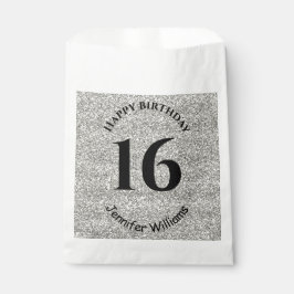 Bolsa De Papel Feliz cumpleaños nombre personalizado año de edad 