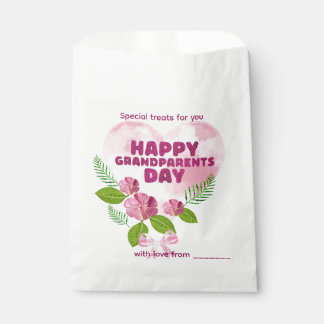 Bolsa De Papel Feliz Día de los Abuelos 