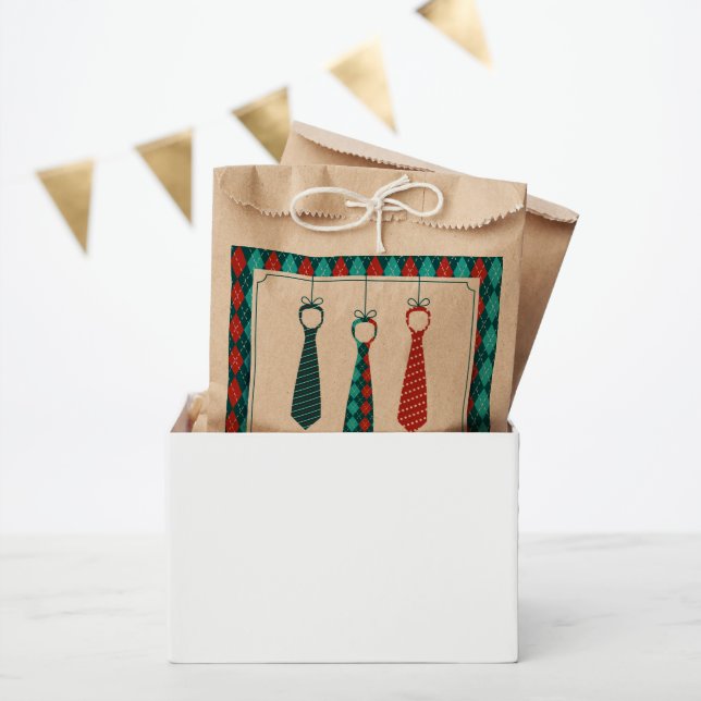 Bolsa De Papel Feliz Día del Padre (Fiesta)