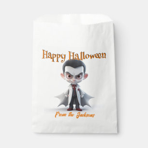 Bolsa De Papel Feliz Halloween CARÁCTER DE DRACULA DE OJOS GRAND