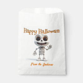 Bolsa De Papel Feliz Halloween FELIZ GRAN OJO SKELETON