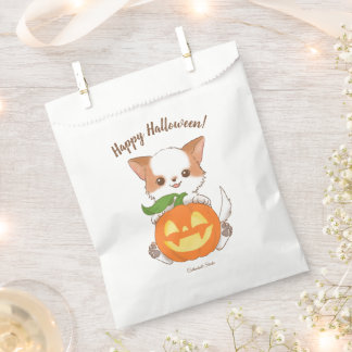 Bolsa De Papel ¡Feliz Halloween! Mochi y Jack o'lantern