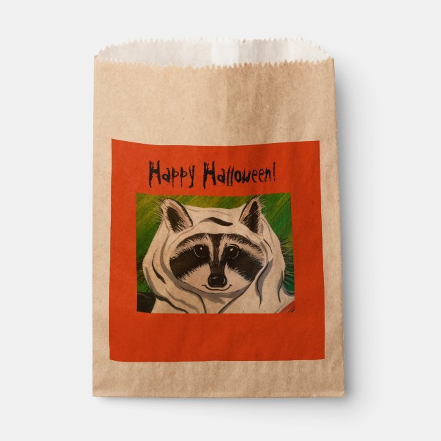 Bolsa De Papel Feliz Halloween Rocky Bag (Anverso)
