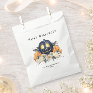Bolsa De Papel Feliz Halloween Spooky Samhain Pumpkins Crystals
