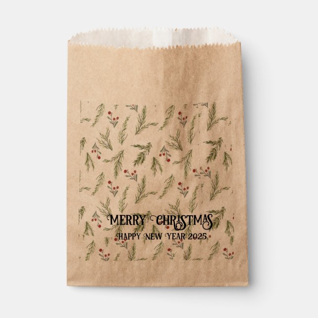 Bolsa De Papel ¡Feliz Navidad! (Anverso)
