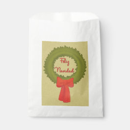 Bolsa De Papel Feliz Navidad