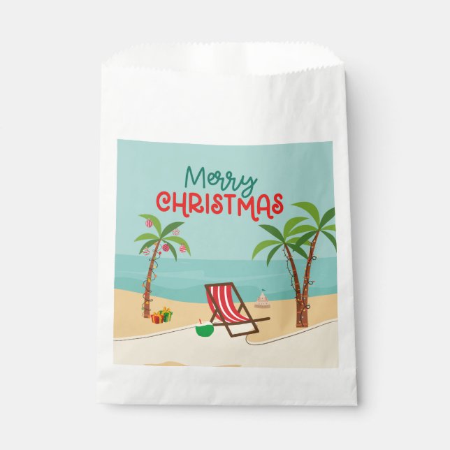 Bolsa De Papel Feliz Navidad (Anverso)