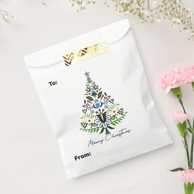 Bolsa De Papel Feliz Navidad - maravilloso árbol de navidad kasbi (Sellado)