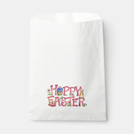 Bolsa De Papel Feliz Pascua