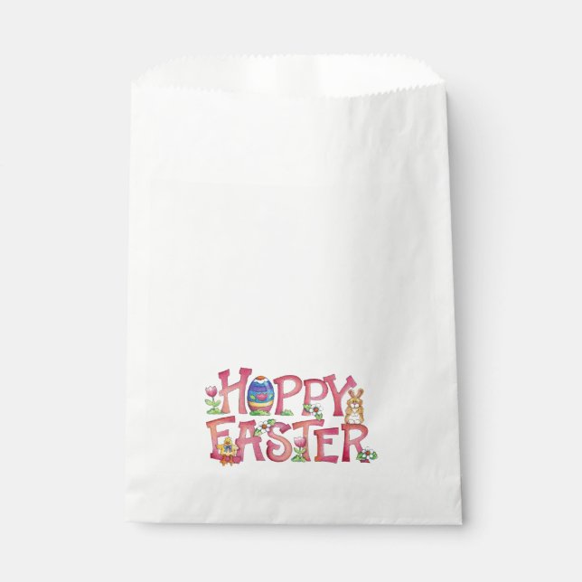 Bolsa De Papel Feliz Pascua (Anverso)