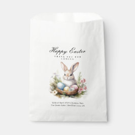 Bolsa De Papel Feliz Pascua Gracias por Venir