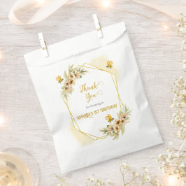 Bolsa De Papel Feliz regalo de fiesta de cumpleaños de acuarela d