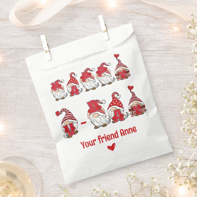 Bolsa De Papel Feliz V - Aula de Leer Gnome Day (Cortado)