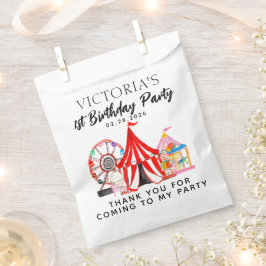 Bolsa De Papel Festival del Circo de Carnaval: Gracias Cumpleaños