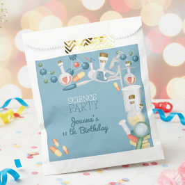 Bolsa De Papel Festividad de cumpleaños de experimentos y laborat