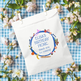 Bolsa De Papel Festividad de cumpleaños de PERSONALIZADO de Picni