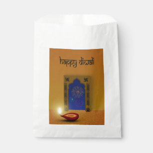Bolsa De Papel Festividad feliz Diwali fuegos artificiales - Bols