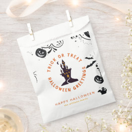 Bolsa De Papel Festividad minimalista de Halloween