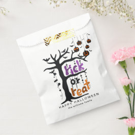 Bolsa De Papel Festividad minimalista de Halloween