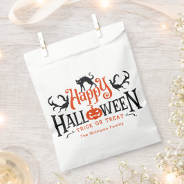 Bolsa De Papel Festividad minimalista de Halloween